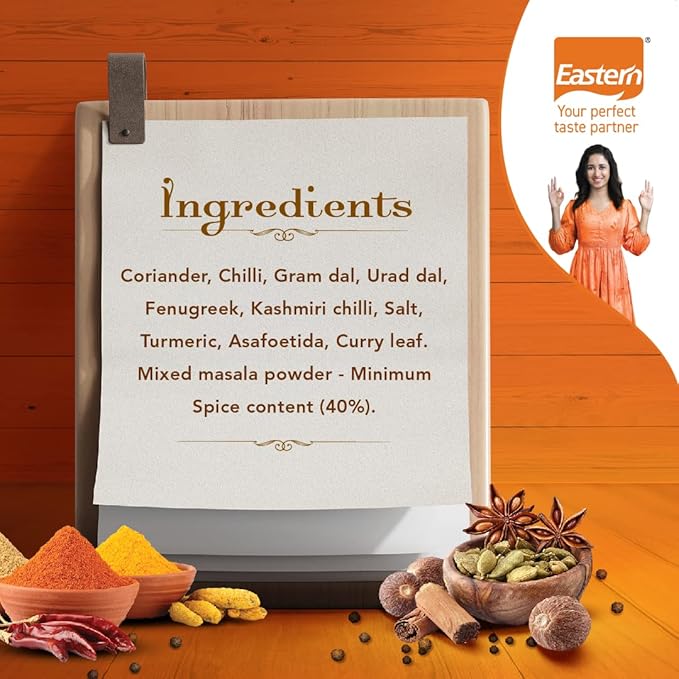 Eastern Sambar Powder | No Added Preservatives | Prepare Delicious Sambar At Home | 100g - Image 4